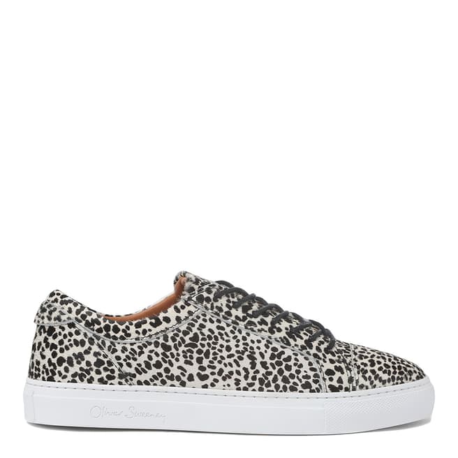 Oliver Sweeney Snow Leopard Textured Vendas Trainers