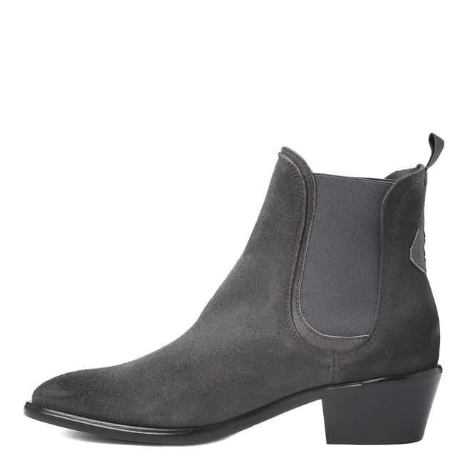 Oliver Sweeney Grey Suede Serpa Ankle Boots 