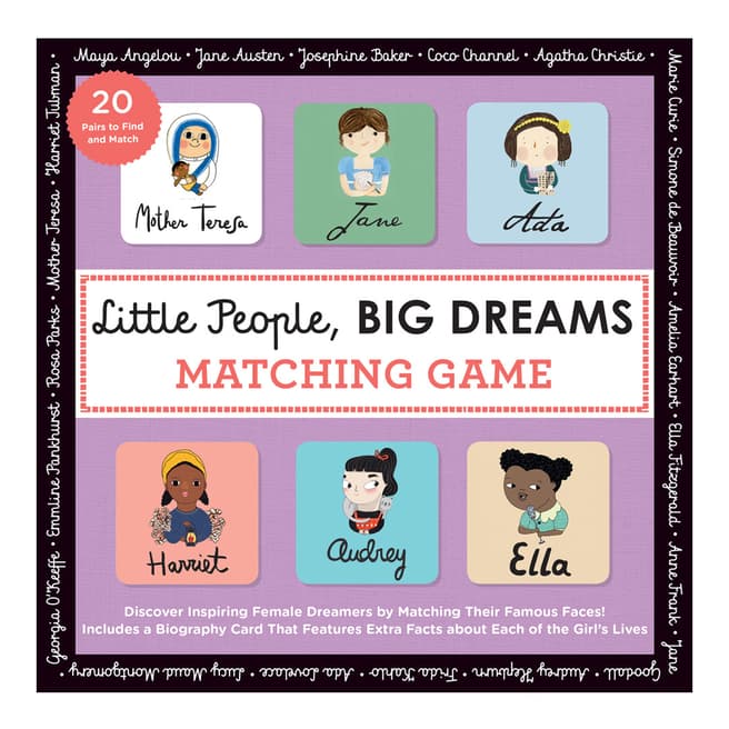  Little People, Big Dreams: Matching Game