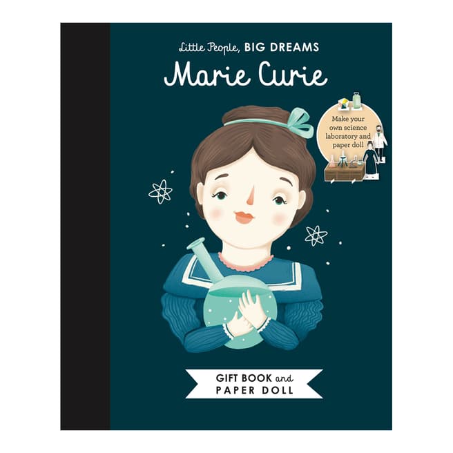  Little People, Big Dreams: Marie Curie Book and Paper Doll Gift Edition Set