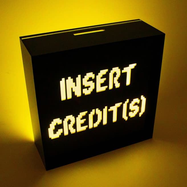 Locomocean Acrylic Box Led Insert Credits Money Box  