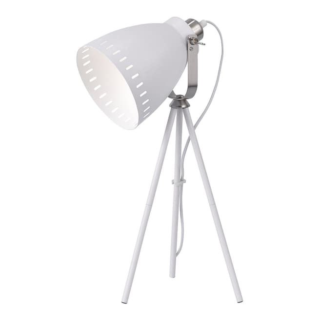 Paul Neuhaus White Eva Table Lamp 66x26x27cm