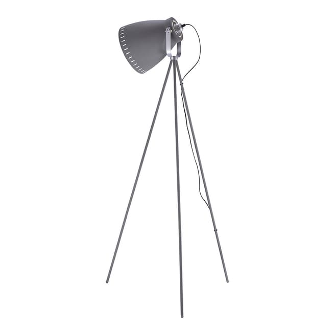 Paul Neuhaus Grey Eva Floor Lamp 168x75x75cm