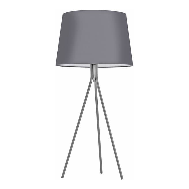 Paul Neuhaus Grey Evelina Table Lamp 62x30x30cm