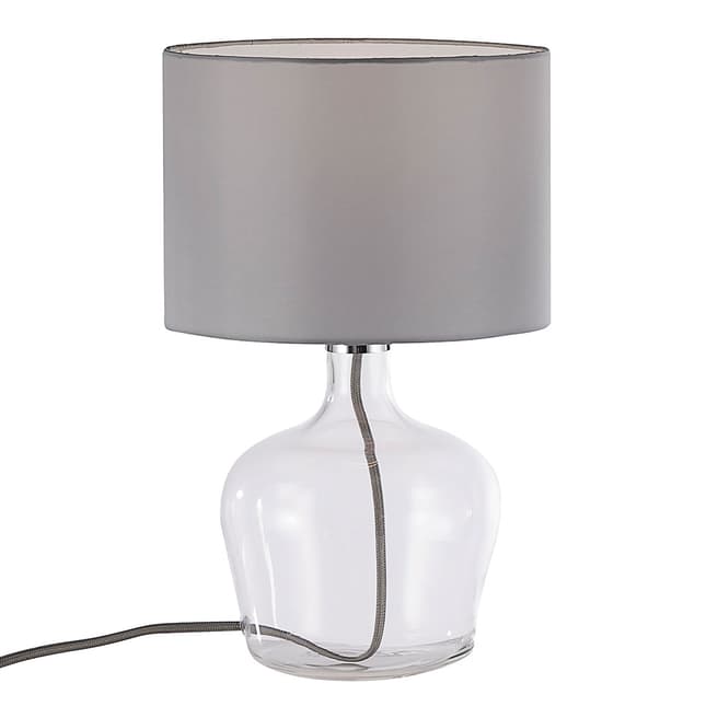 Paul Neuhaus Grey Table Lamp 37x23x23cm