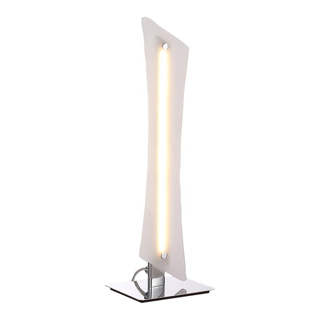 Paul Neuhaus Chrome Antonia Table Lamp 41x10x13cm