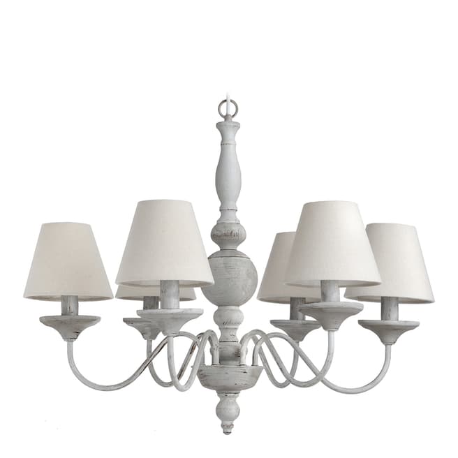 Hill Interiors Chandelier With Shades