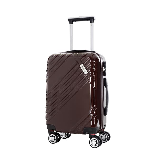Travel One Coffee 8 Wheel Rosciano Suitcase 56cm