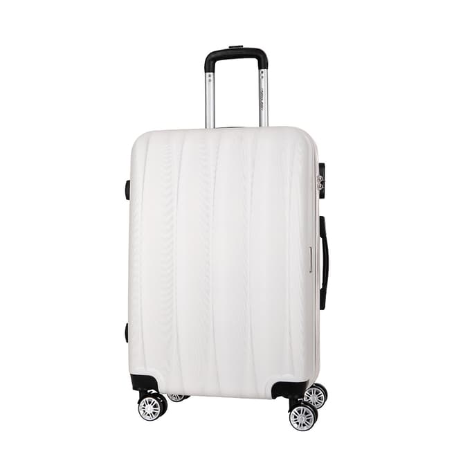 Travel One Beige 8 Wheel Eastend Suitcase 66cm