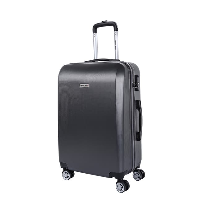 Travel One Grey 8 Wheel Walton Suitcase 66cm