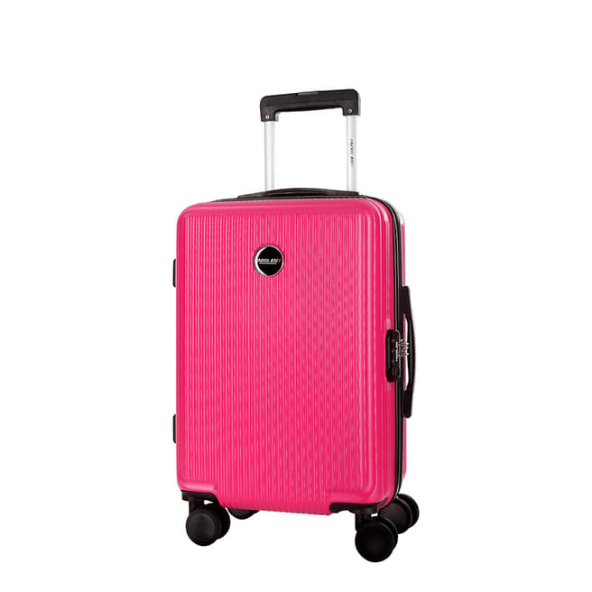 Travel One Fuchsia 8 Wheel Armada Suitcase 50cm