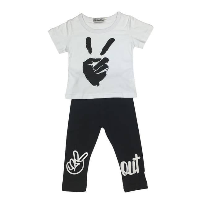 Style My Kid Baby Peace Out Tracksuit