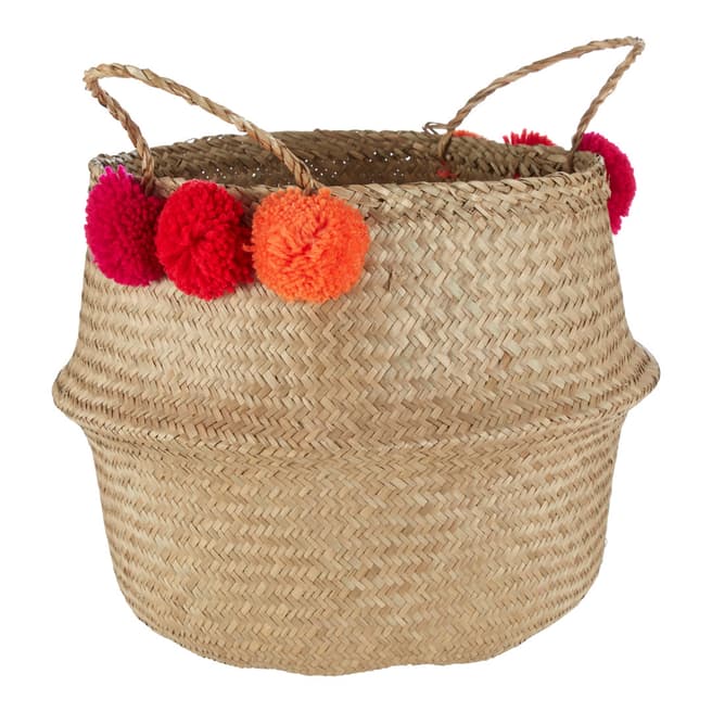 Premier Housewares Large Seagrass Basket, Natural