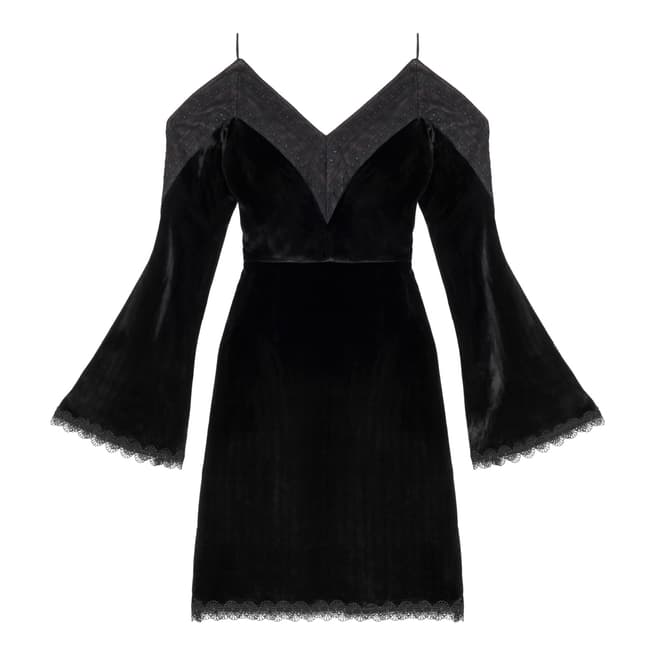 Three Floor Black Femme Noire Dress