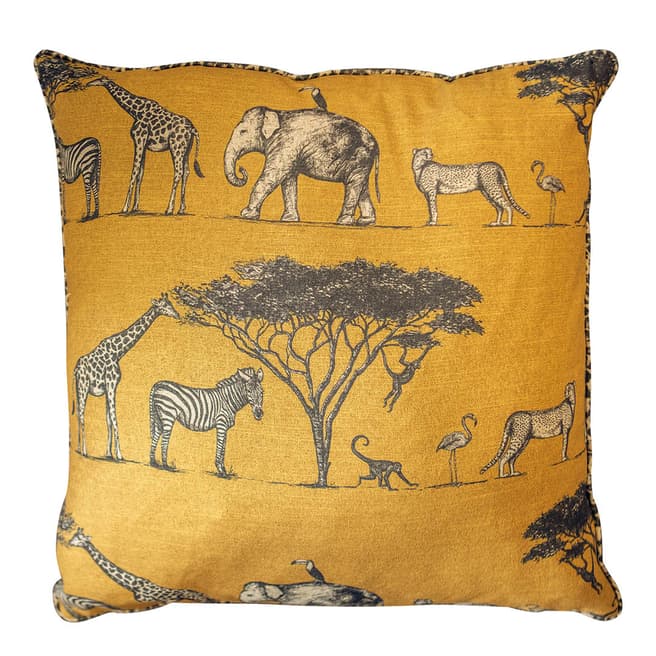 Gallery Living Ochre Massai Cushion 60x60cm