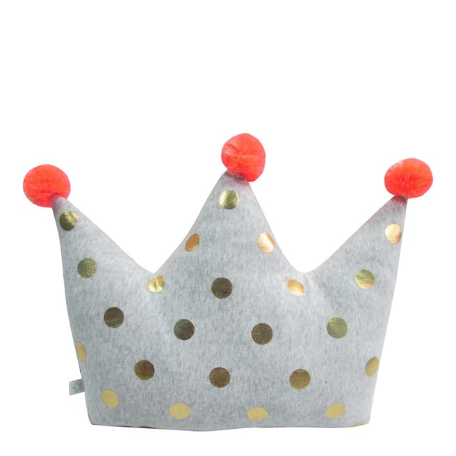 Albetta Crown Dots Jersey Cushion