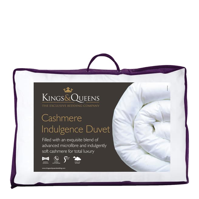 Kings & Queens Cashmere Indulgence 10.5 Tog King Duvet