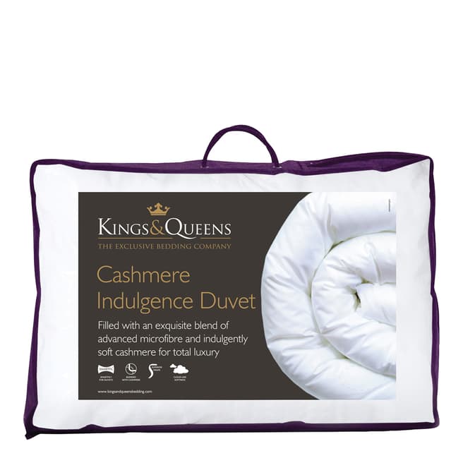Kings & Queens Cashmere Indulgence 10.5 Tog Super King Duvet