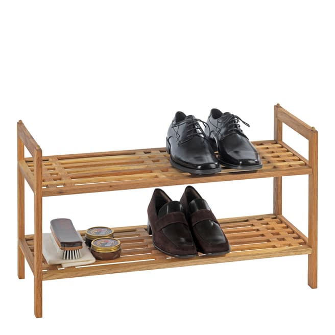 Wenko Shoe Rack Norway 2 Shelves, Stackable