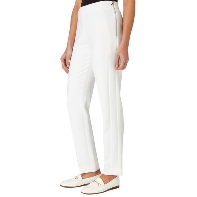 Amanda Wakeley White Tailored Sculpted Trousers
