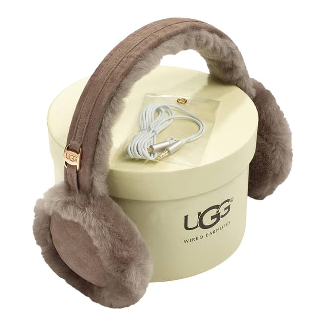 UGG Stormy Grey Wired Sheepskin Earmuff
