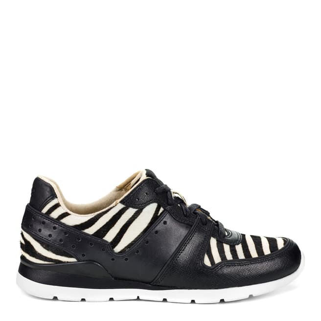 UGG Zebra Leather Deaven Exotic Sneakers 