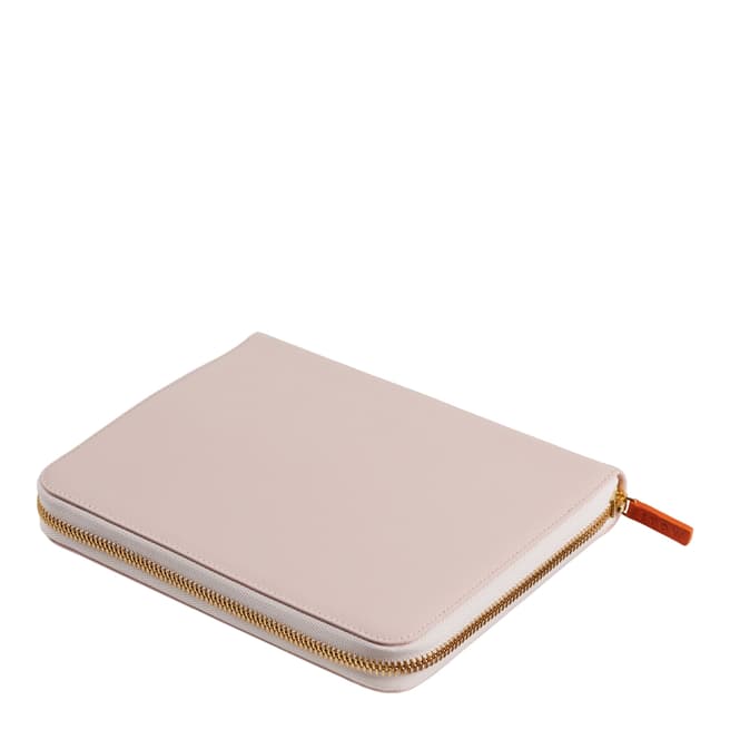 Stow Spring Pink The First Class Leather Tech Case