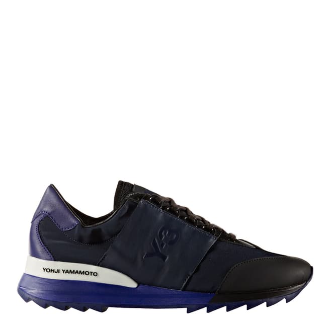 adidas Y-3 Navy Blue Y-3 Rhita Sport Sneakers 