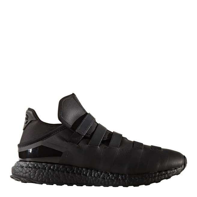 adidas Y-3 Black Leather Y-3 Zazu Sneakers 