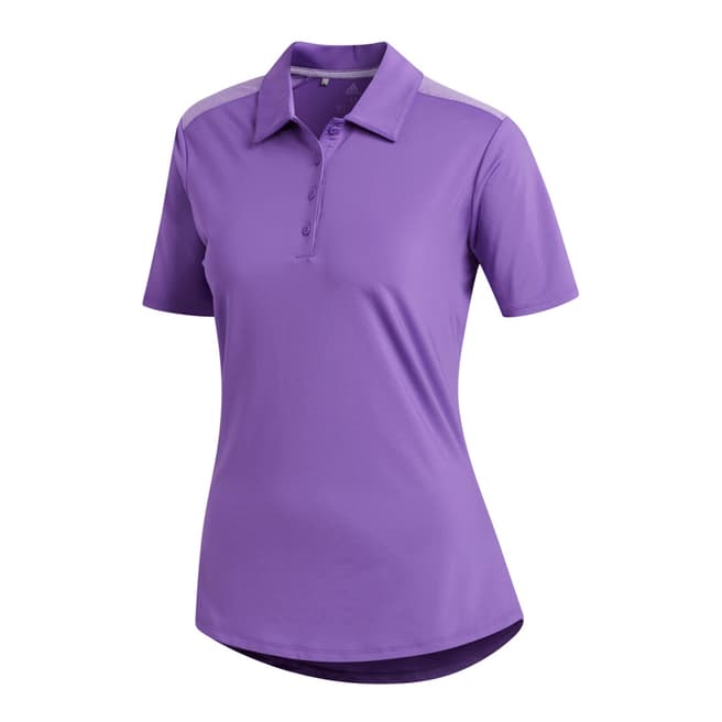 Adidas Golf Purple Ultimate365 Polo Shirt