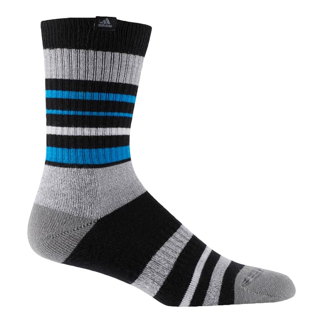 Adidas Golf Black Single Striped Wool Sock