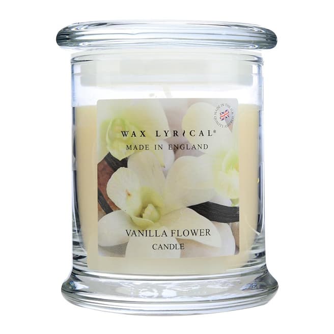 Wax Lyrical Jar Candle, Vanilla Flower, Made in England