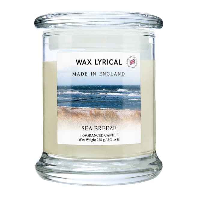Wax Lyrical Jar Candle, Sea Breeze, Made in England
