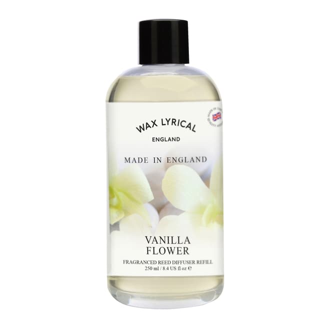 Wax Lyrical Reed Diffuser Refill, Vanilla Flower, Made in England