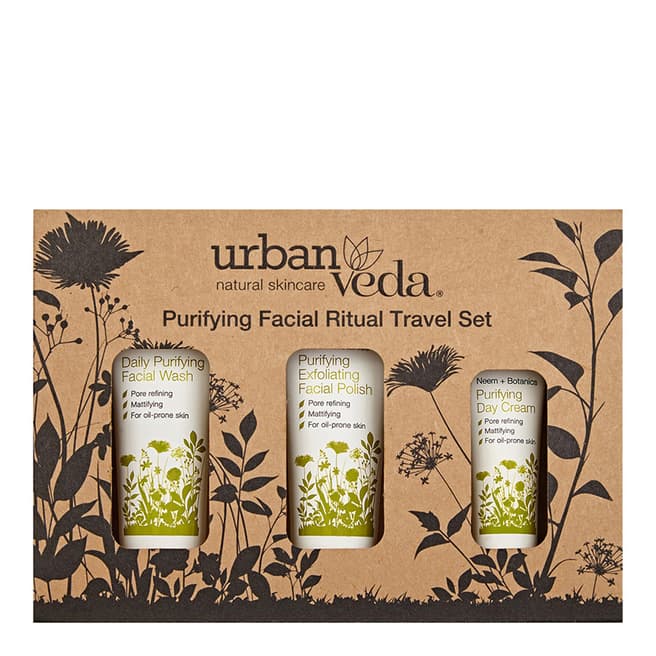 Urban Veda Purifying Face Ritual Travel Set