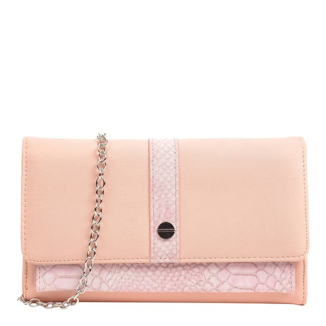Anna Luchini Pink Clutch Bag