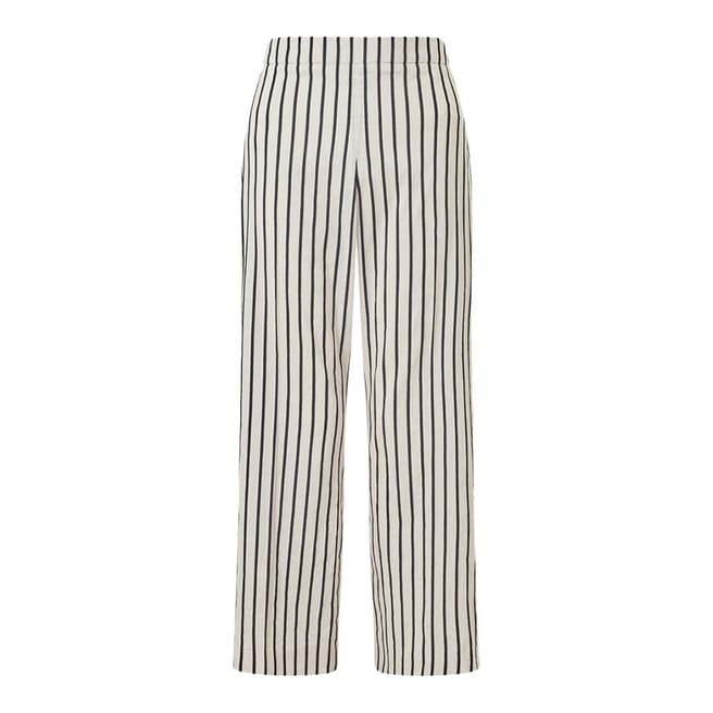 Jigsaw Stripe Linen Trouser