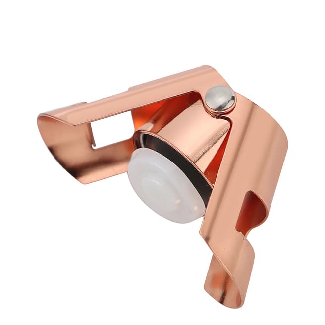 Steel Function Copper Champagne Stopper