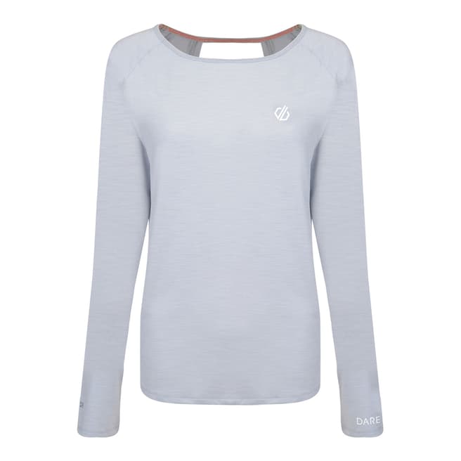 Dare2B Argent Grey Riposte Long Sleeve Active Top 
