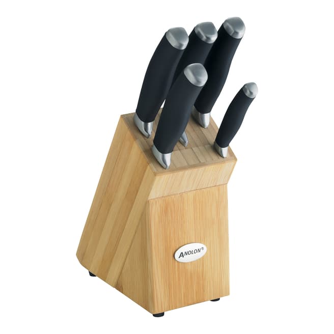 Anolon 6 Piece Professional Knives Block Set