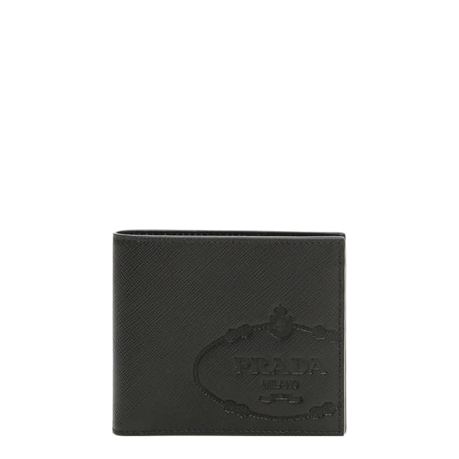 Prada Black Saffiano Leather Wallet