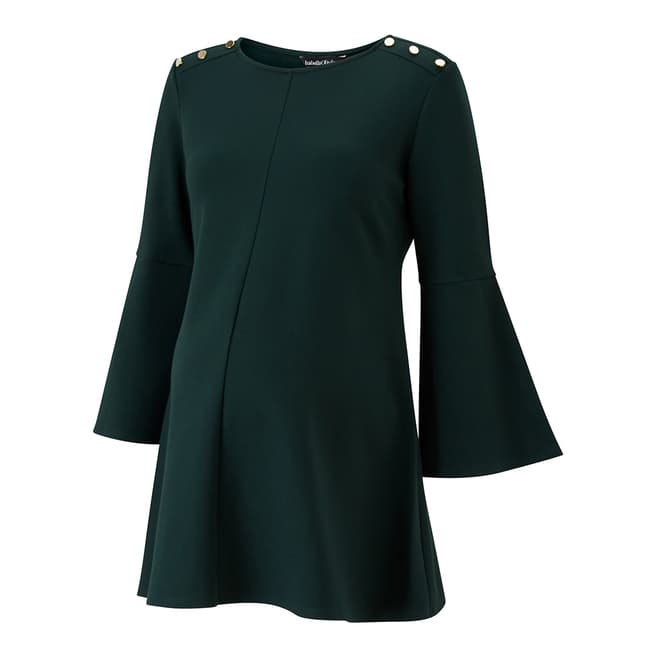 Isabella Oliver Green Paige Maternity Button Top