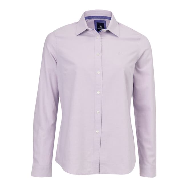 Crew Clothing Lavender Oxford Classic Shirt 