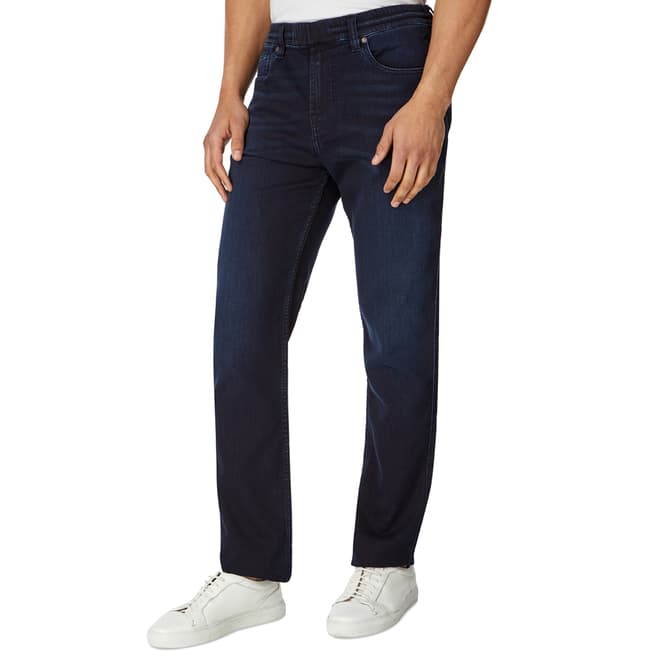 7 For All Mankind Navy Ryan Stretch Slim Jeans