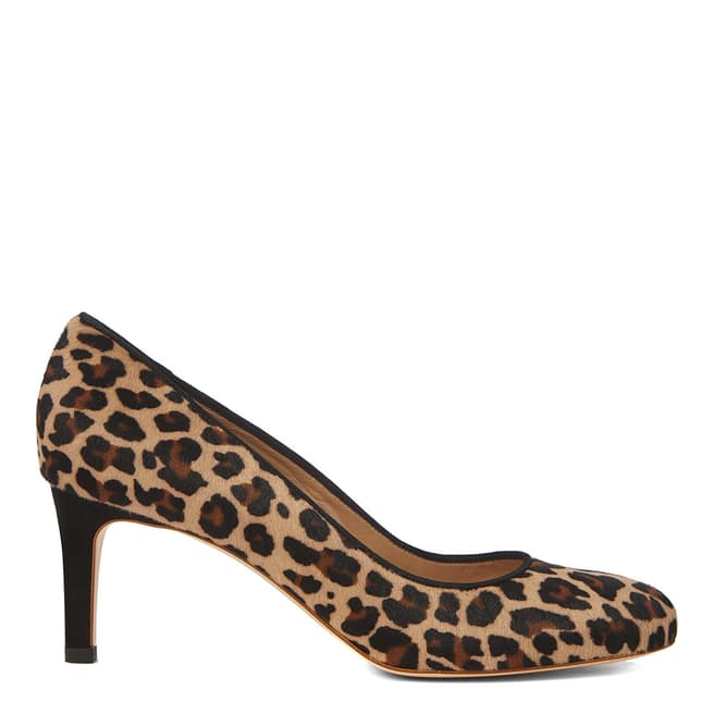 Hobbs London Leopard Lizzie Court Shoe