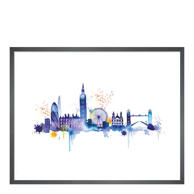 Summer Thornton London Skyline, Framed Print
