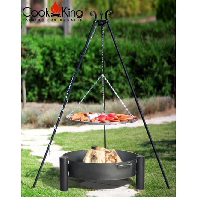 Cook King Stainless Steel Grate Tripod Grill