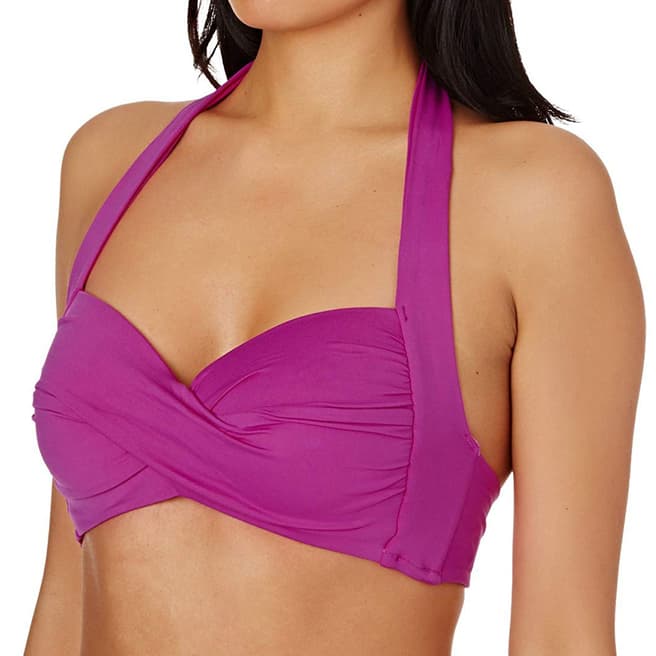 Seafolly Wild Orchid Soft Cup Halter
