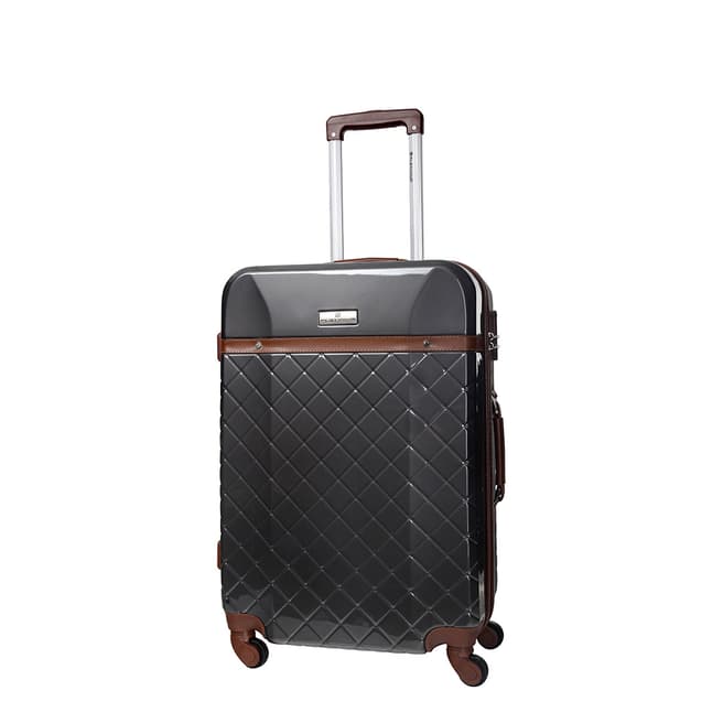 Platinium Platinum White Trendy 4 Wheeled Suitcase
