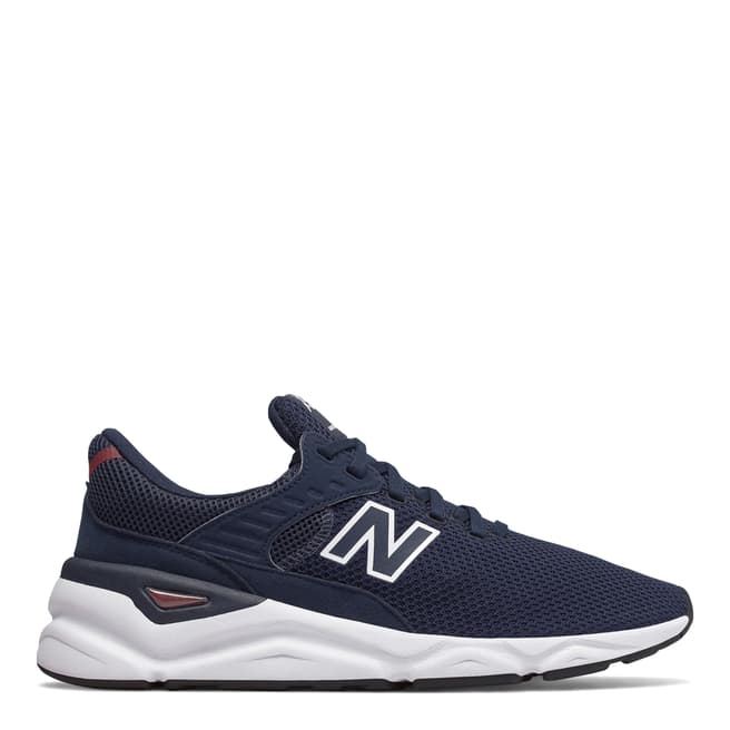 New Balance Navy Blue X90 Sneakers